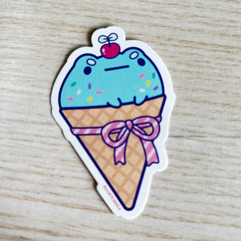 Sprout Ice Cream Sticker