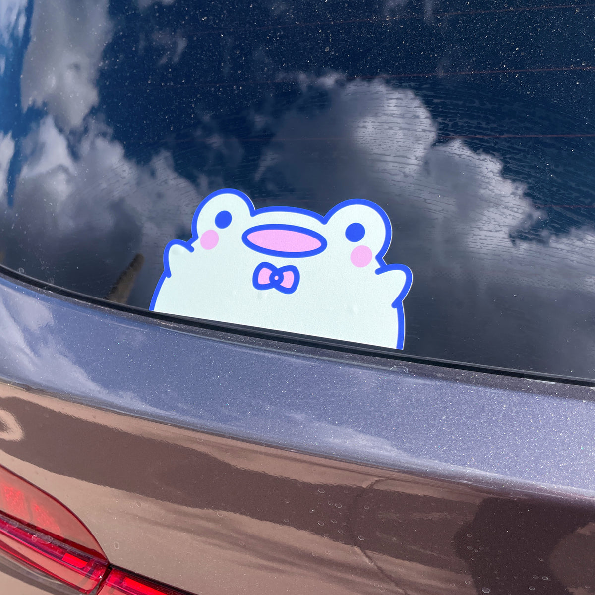 Plushie frog family Sticker by RegalandoColor