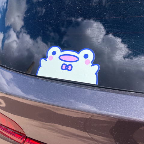Friend the Frog Car Sticker