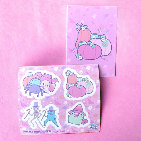 Rainylune Pastel Halloween Sticker Sheet