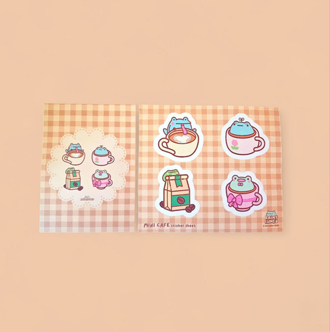 Mini Cafe Sticker Sheet