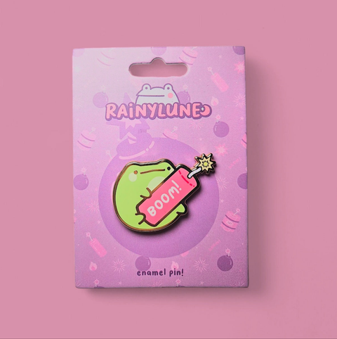 NPC TNT Frog Pin
