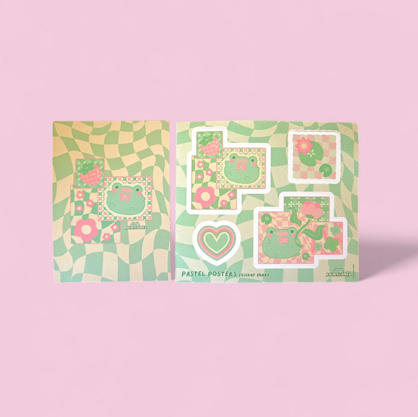 Pastel Posters Sticker Sheet – rainylune