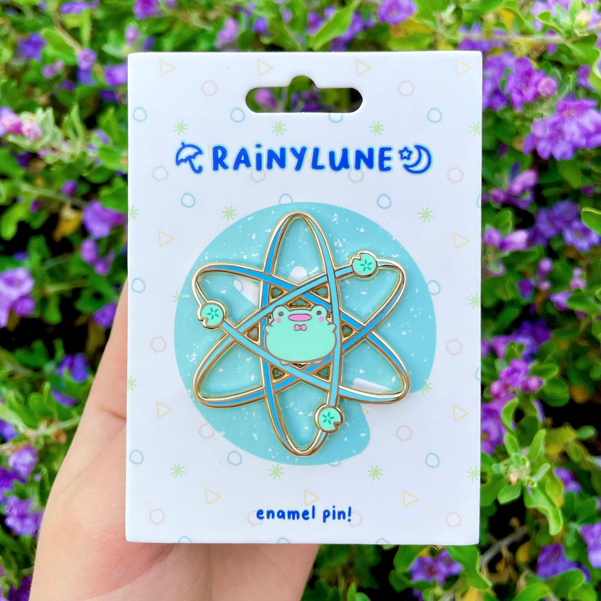 Atom Friend the Frog Pin – rainylune