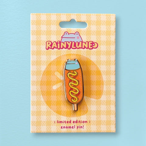 Corndog Son the Frog limited edition enamel pin product photo
