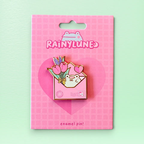 Love Letter Friend enamel pin product photo