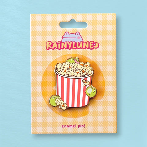 Popcorn NPC Frogs enamel pin product photo
