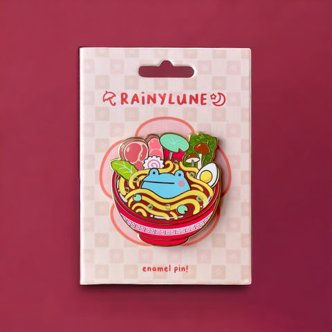 Rainylune Ramen Son the Frog Pin