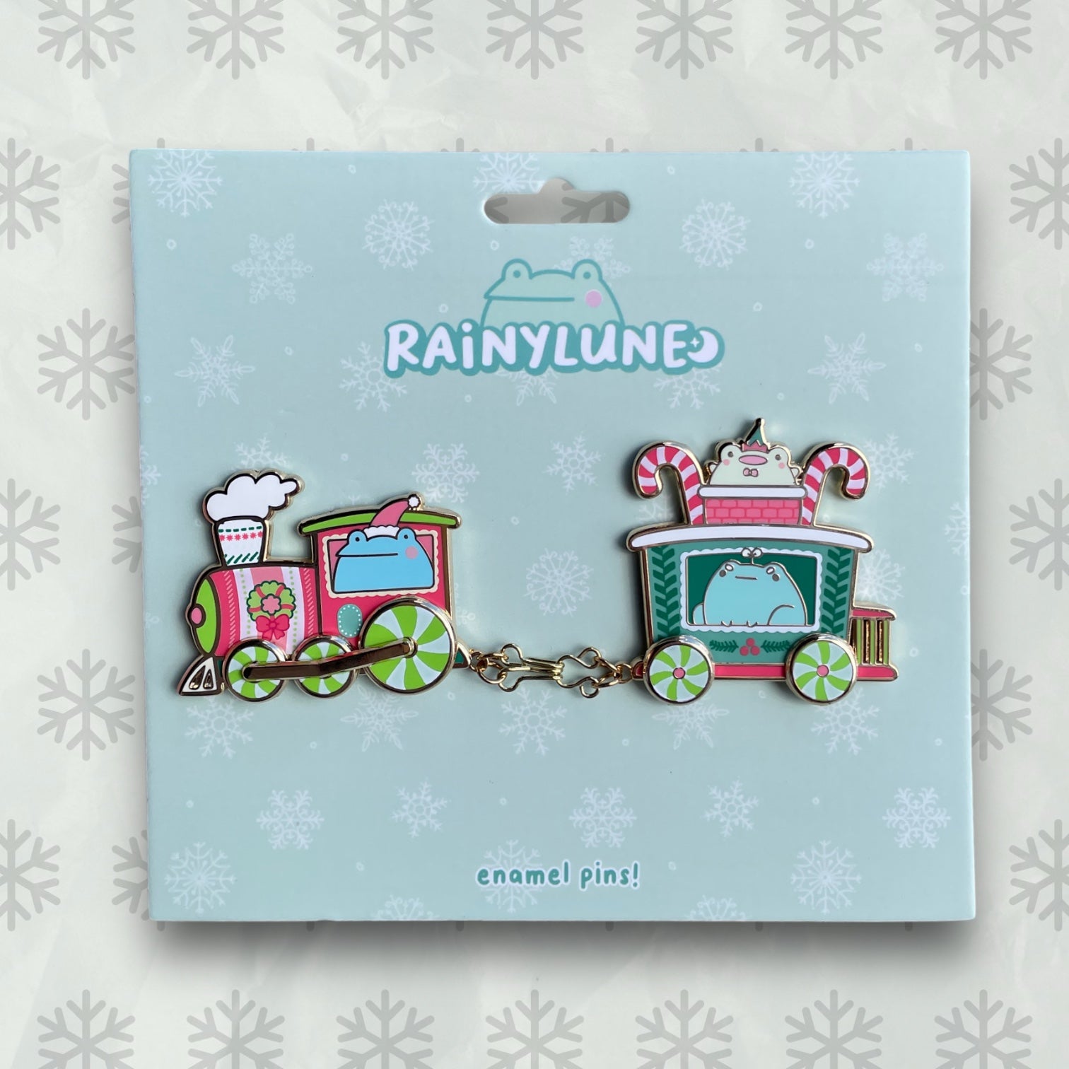 Christmas Train Pins – rainylune