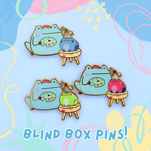 Art Class Antics Blind Box Pin