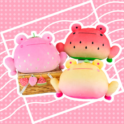 Fruity Frog Scented Plushies