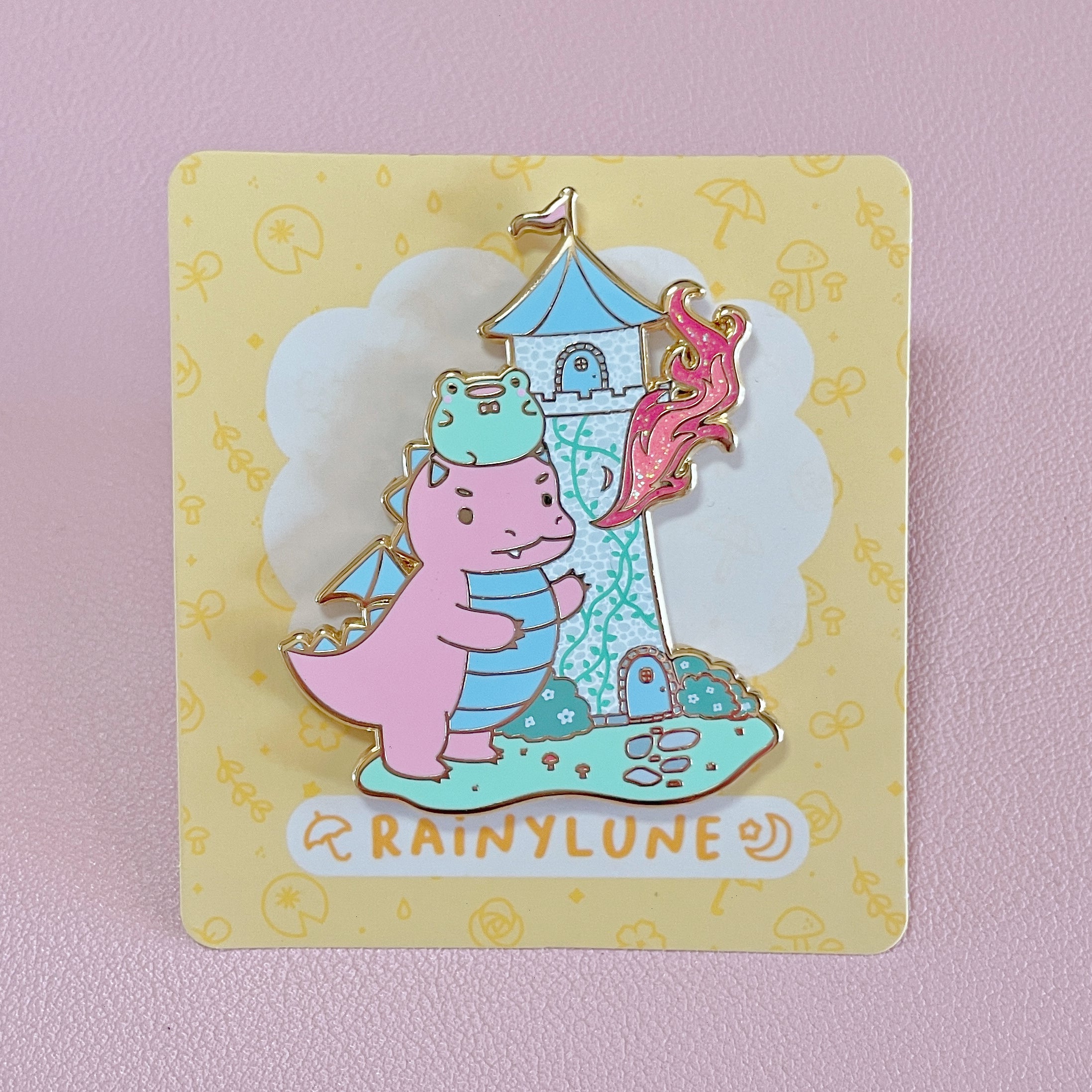 rainylune Friend The Frog Knife Pin