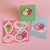 Holiday Dessert Frogs Pin + Sticker Pack - December Patreon 2021