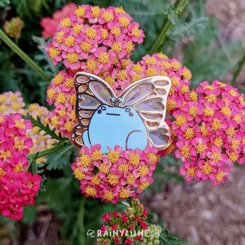 Butterfly Sprout The Frog Pin Brooches & Lapel Pins