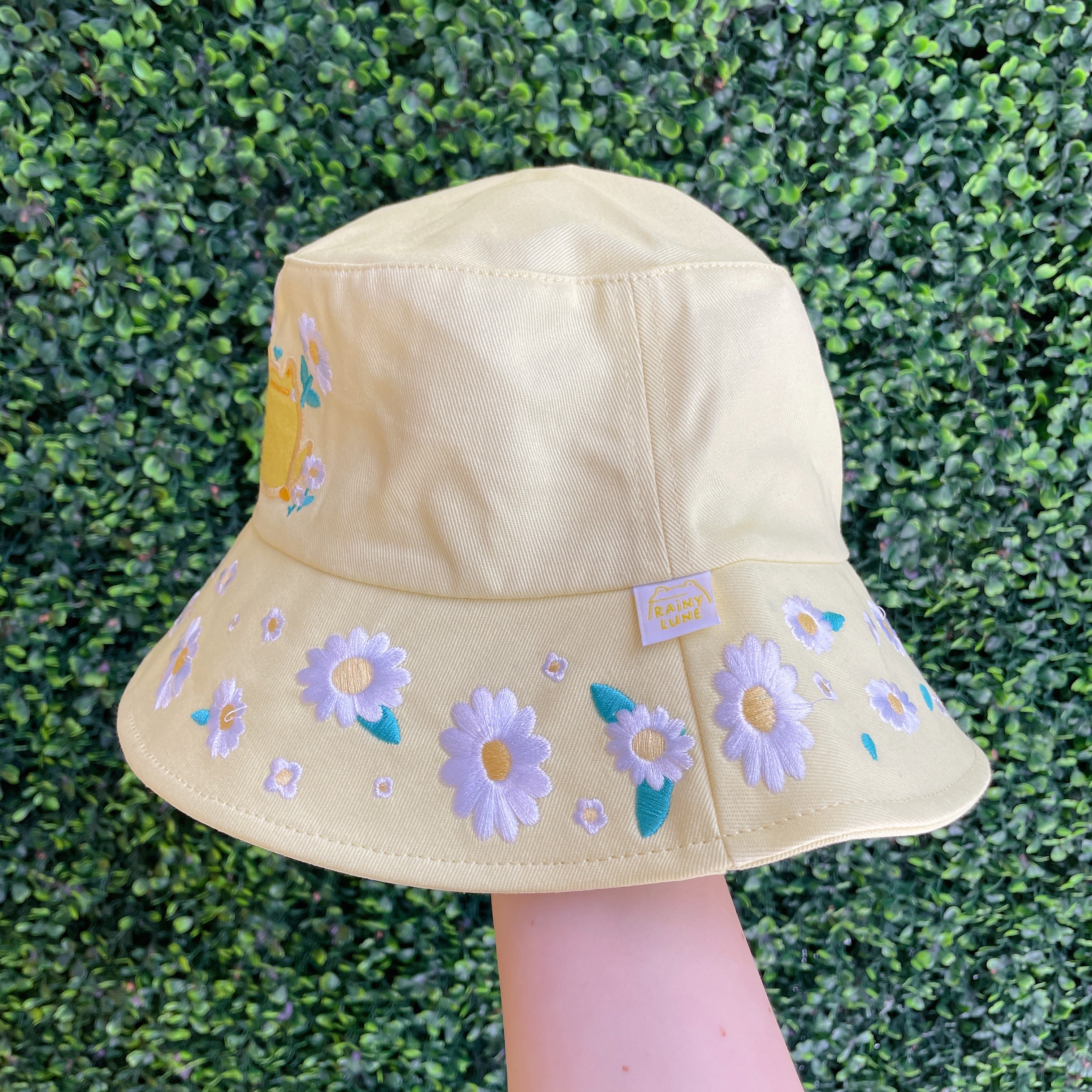 Daisy Frog Bucket Hat – rainylune