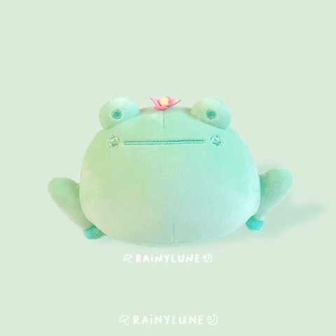 Preorder: Rainbow Son The Frog Plushies Green